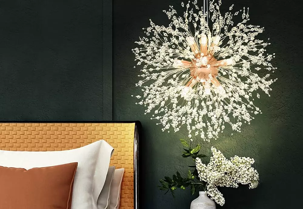 crystal sphere chandelier