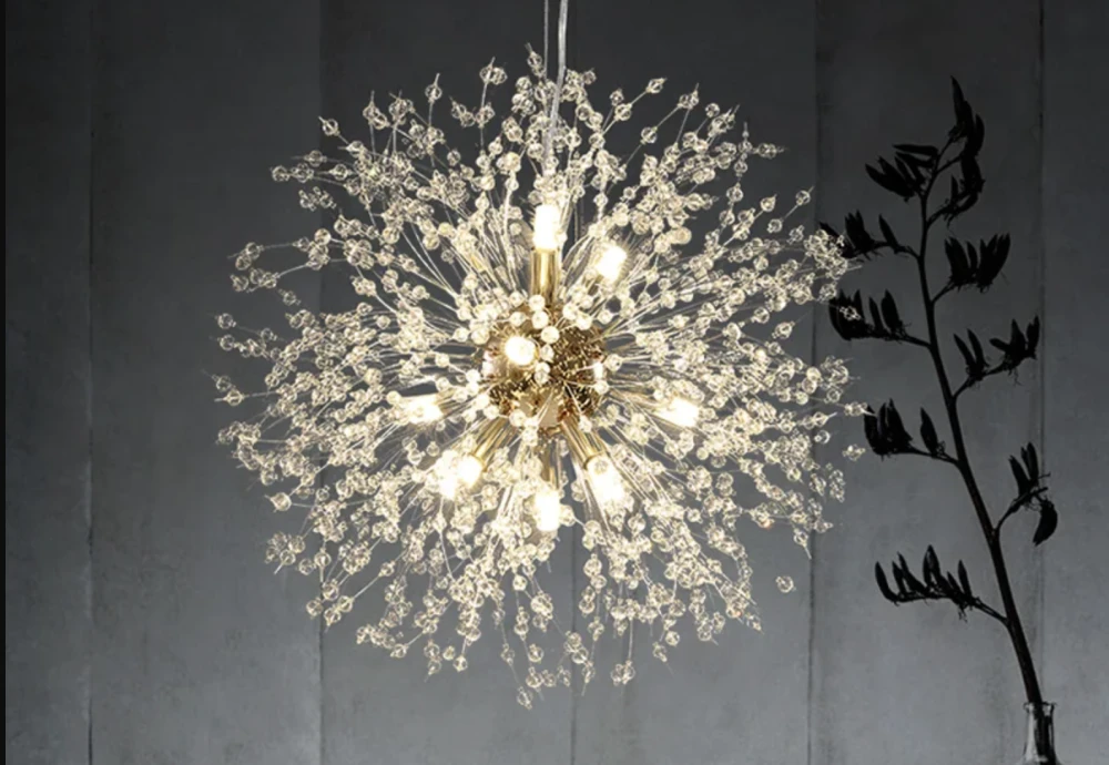 crystal and bronze chandelier